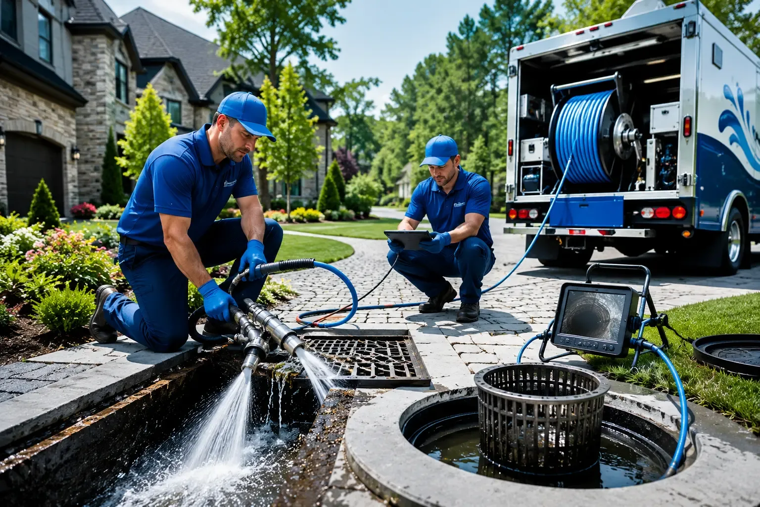 Local outdoor drain cleaning professionals in Keeling, VA